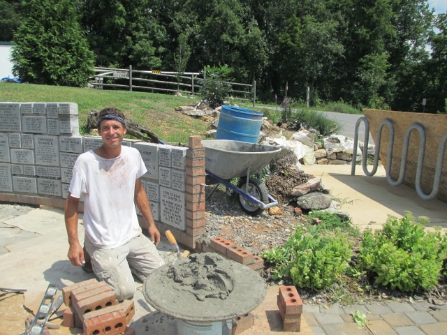 Mixing Mortar