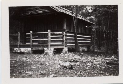 Catoctin Cabin front porch