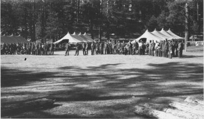 Co. 823, Chow line at Hart Canyon June 1933