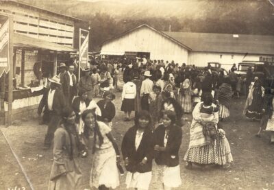 Co. 898 enrollees attend the White River Indian Fair on the Ft. Apache Indian Reservation 1933