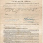 Certificate of Training